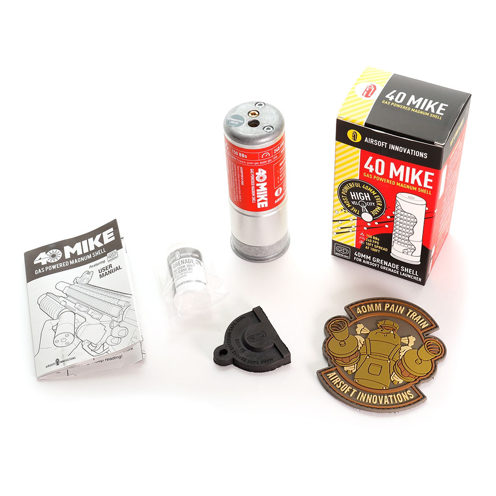 40MIKE ガスパワー マグナムシェル
